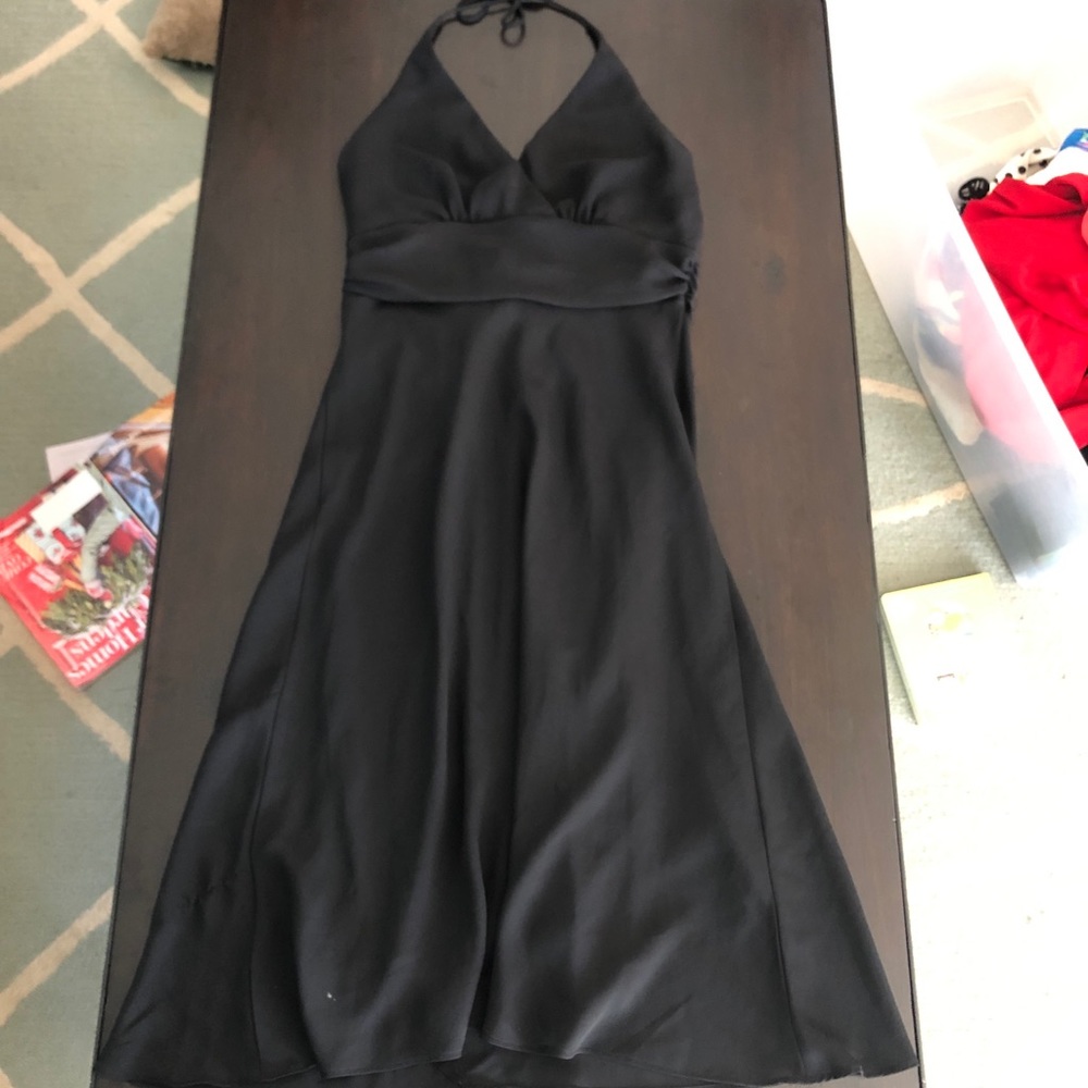 Black Halter Dress
